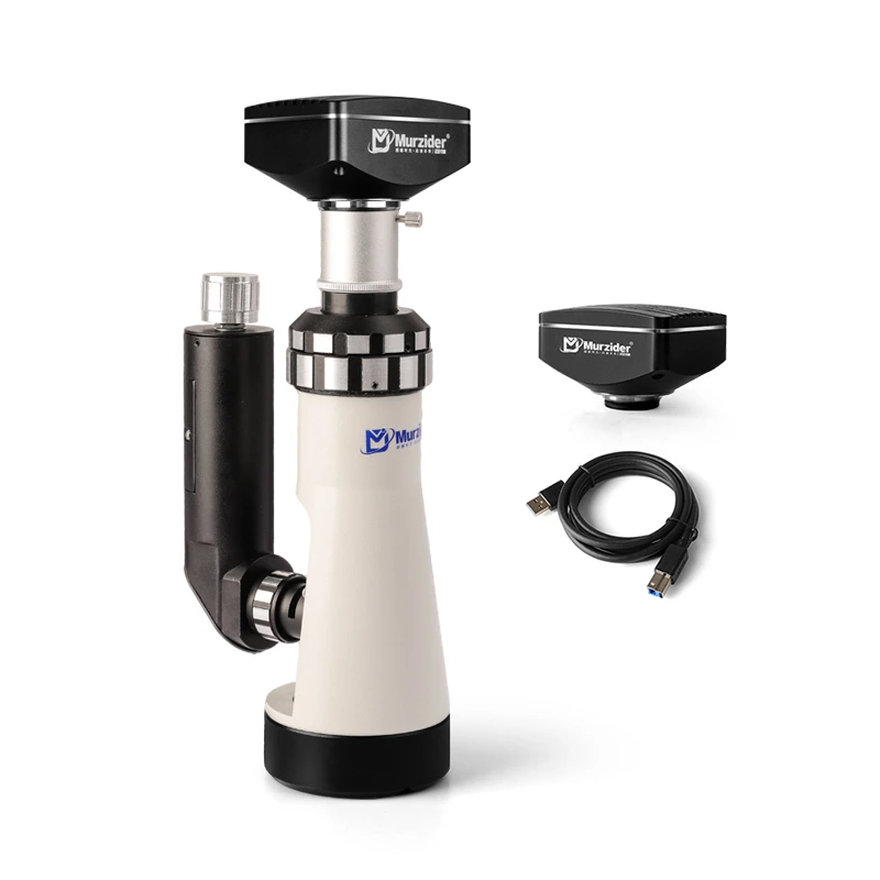 Portable Metallographi c Microscope.
+1000W Pixels Camera