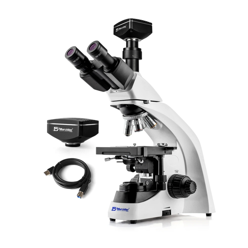 Research-Grade Biological Microscope with 10 Million Pixels Resolution